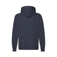 Толстовка без начеса "Lightweight Hooded Sweat",  темно-синий, M, 80% х/б 20% полиэстер, 240 г/м2