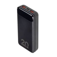 RIVACASE VA2580 (20 000mAh), QC/PD 20W внешний аккумулятор с дисплеем, черный /24