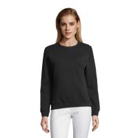 Толстовка женская SULLY WOMEN, черный, XL, 80% хлопок 20% полиэстер, 280 г/м2