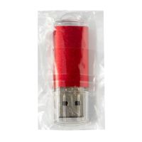 USB flash-карта "Assorti" (8Гб), красная, 5,8х1,7х0,8 см, металл