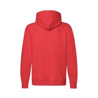 Толстовка без начеса "Lightweight Hooded Sweat",  красный, 2XL, 80% х/б 20% полиэстер, 240 г/м2