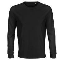 Футболка мужская PIONEER Long Sleeve,черный,M, 100% хлопок,175 г/м2