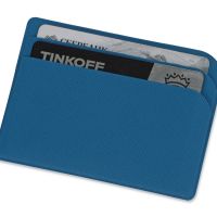 Картхолдер для 3-пластиковых карт Favor, синий