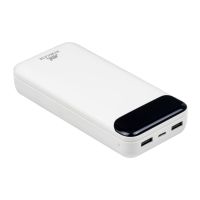 RIVACASE VA2280 (20000mAh) с дисплеем, белый, внешний аккумулятор /24