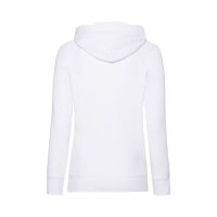 Толстовка без начеса "Ladies Lightweight Hooded Sweat", белый, L, 80% х/б 20% полиэстер, 240 г/м2