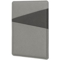 Картхолдер на 3 карты типа бейджа Favor, серый