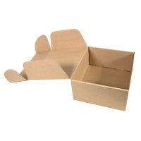 Коробка подарочная Big BOX, hfpvth 24 x 21 x 11 см  картон МГК бур., самосборная