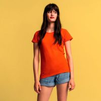 Футболка "Ladies Iconic", зеленый, XL, 100% хлопок, 150г/м2