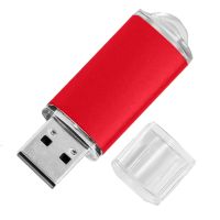 USB flash-карта "Assorti" (8Гб), красная, 5,8х1,7х0,8 см, металл