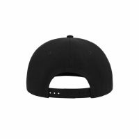 Бейсболка "SNAP BACK", 6 клиньев,  пластик. застежка, черный с серым, 100% п/э,100% х/б, 400 гр/м2