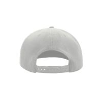 Бейсболка "SNAP BACK", 6 клиньев, пластик.застежка, белый с черным, 100% п/э,100% х/б, 400 гр/м2