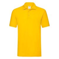 Рубашка поло мужская PREMIUM POLO, желтый, 2XL, 100% хлопок, 180 г/м2