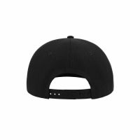 Бейсболка "SNAP BACK", 6 клиньев, пластик. застежка, черный с красным, 100% п/э,100% х/б, 400 гр/м2