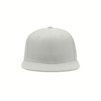 Бейсболка "SNAP BACK", 6 клиньев, пластик.застежка, белый, 100% п/э,100% х/б, 400 гр/м2