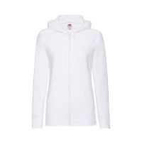 Толстовка без начеса "Ladies Lightweight Hooded Sweat", белый, L, 80% х/б 20% полиэстер, 240 г/м2