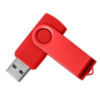 USB flash-карта DOT (32Гб), красный, 5,8х2х1,1см, пластик, металл