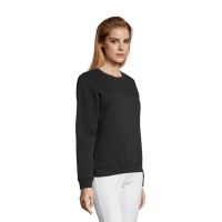 Толстовка женская SULLY WOMEN, черный, XL, 80% хлопок 20% полиэстер, 280 г/м2