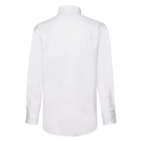 Рубашка "Long Sleeve Oxford Shirt", белый_2XL, 70% х/б, 30% п/э, 130 г/м2