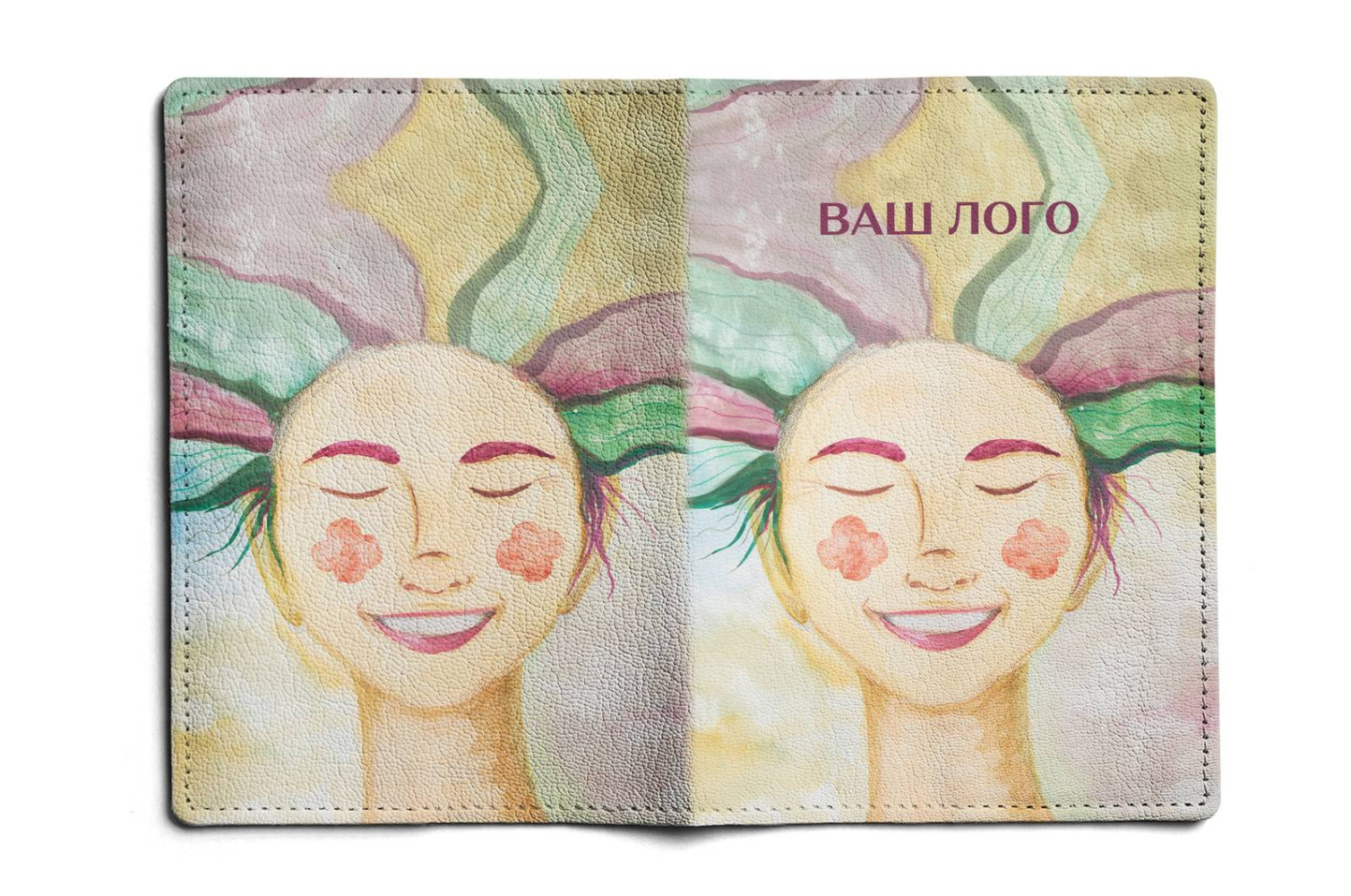 Обложка для паспорта &quot;Весна&quot;