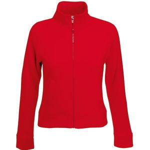 Толстовка &quot;Lady-Fit Sweat Jacket&quot;, красный_XS, 75% х/б, 25% п/э, 280 г/м2