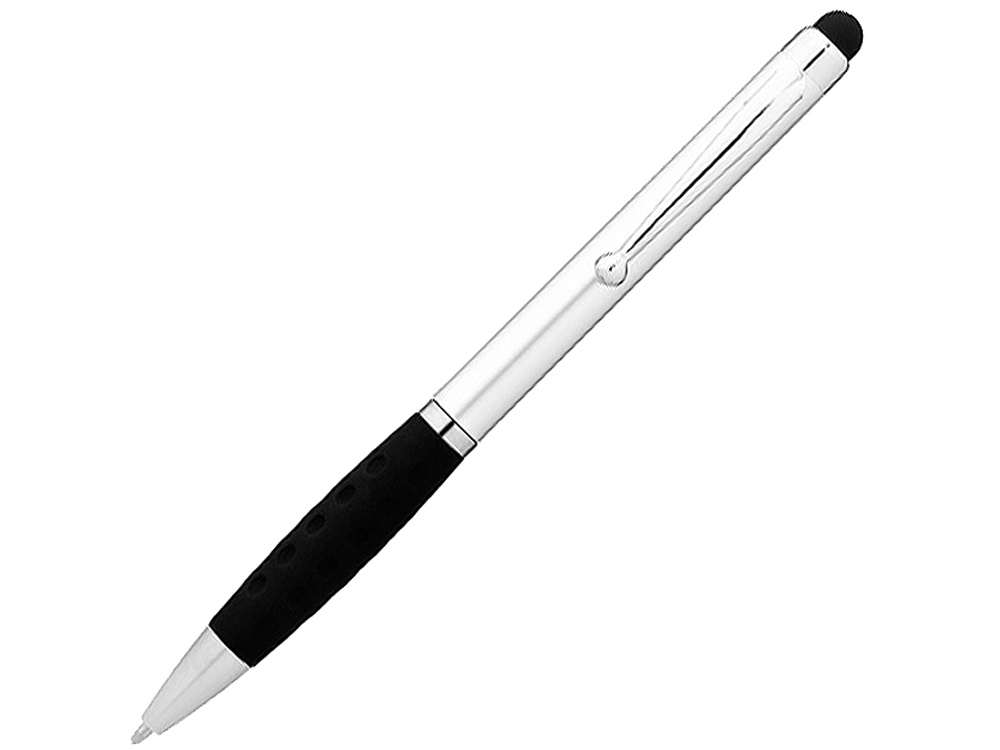 Ручка-стилус шариковая Ziggy черные чернила, черный