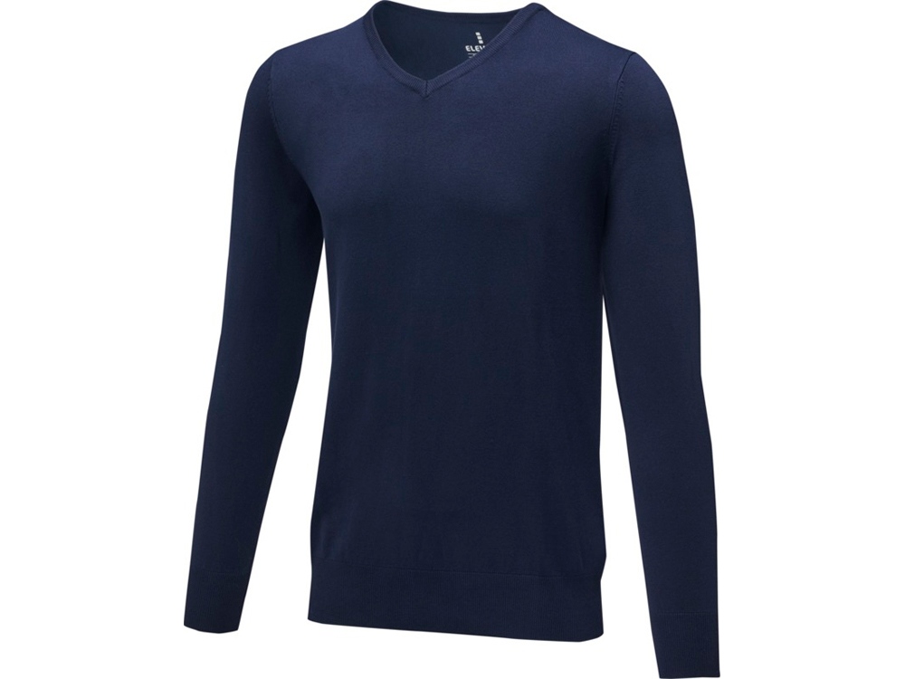 Мужской пуловер Stanton с V-образным вырезом, синий