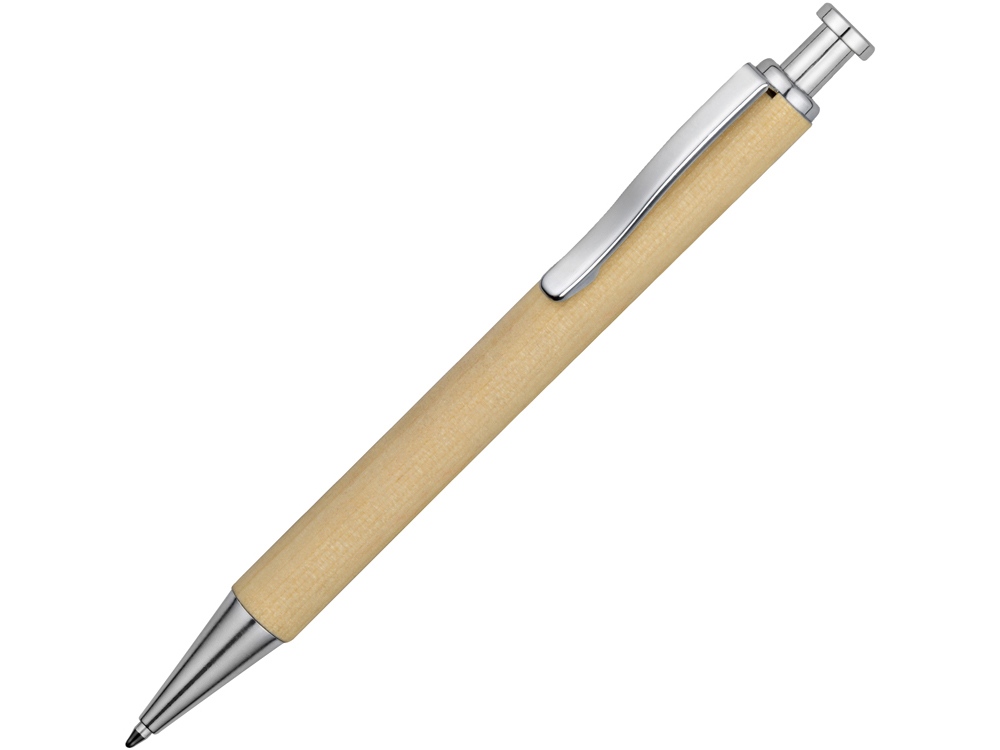 Ручка деревянная шариковая Twig, коричневый