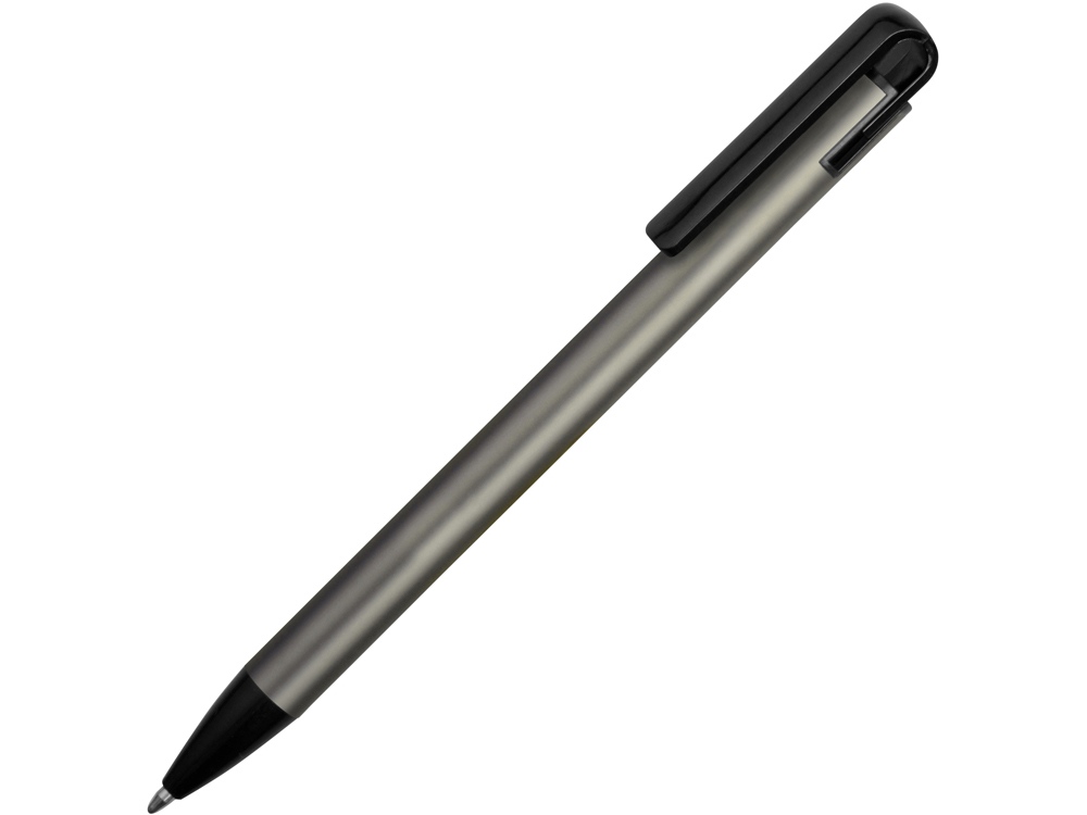 Ручка металлическая шариковая Loop, серый