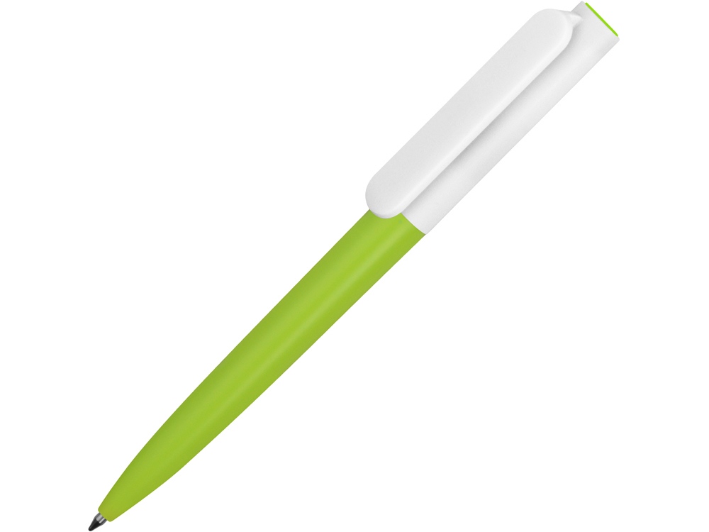 Ручка пластиковая шариковая Umbo BiColor, зеленый