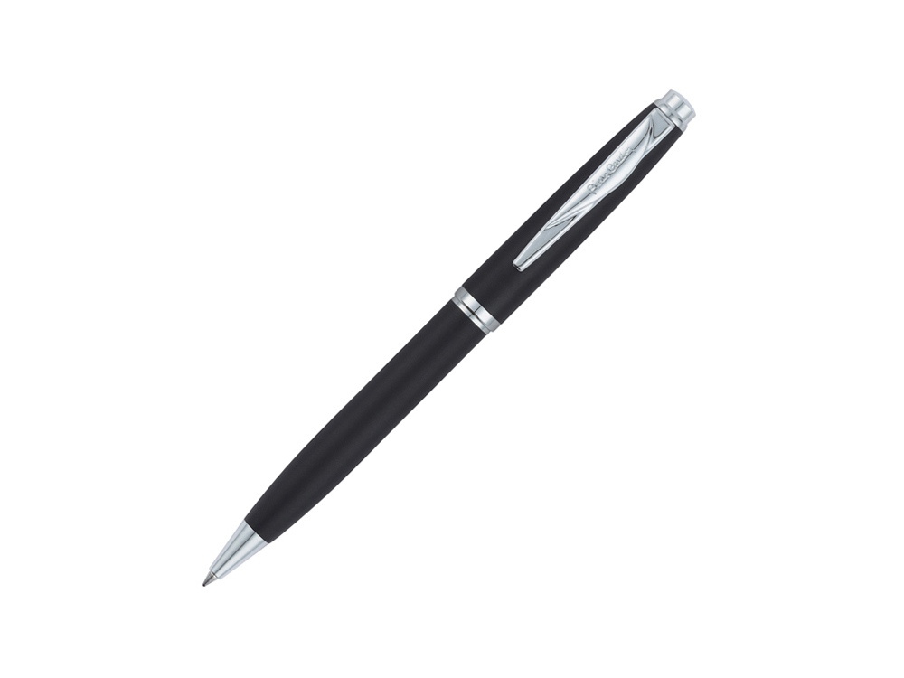 Ручка шариковая Pierre Cardin GAMME Classic с поворотным механизмом, черный/серебристый