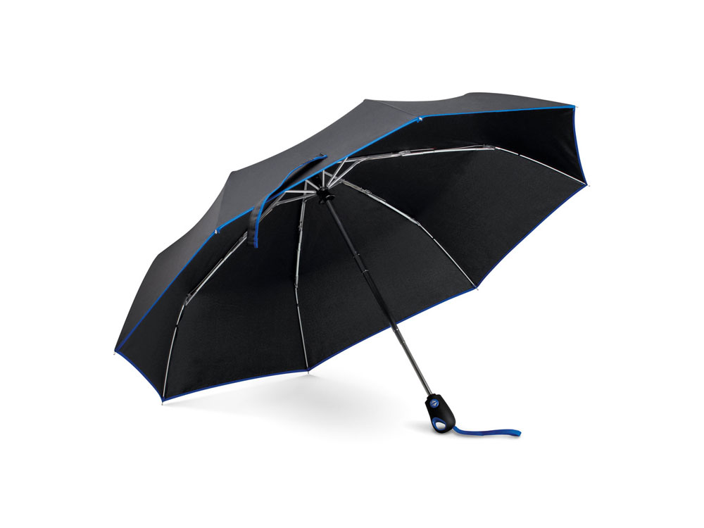 DRIZZLE. Зонт с автоматическим открытием и закрытием, синий