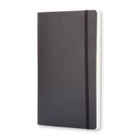 Записная книжка Moleskine Classic Soft (в клетку), Large (13х21см), черный