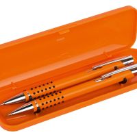Набор Онтарио: ручка шариковая, карандаш механический, оранжевый
