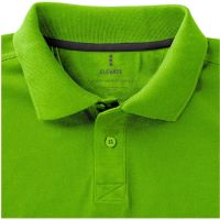 Calgary мужская футболка-поло с коротким рукавом, зеленый