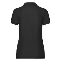 Поло "Lady-Fit 65/35 Polo", черный_XL, 65% п/э, 35% х/б, 180 г/м2