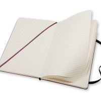 Записная книжка Moleskine Classic (в клетку) в твердой обложке, Large (13х21см), черный