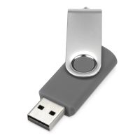 Флеш-карта USB 2.0 16 Gb Квебек, серый