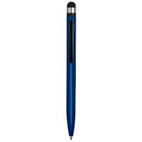 Ручка-стилус пластиковая шариковая Poke, синий