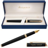 Перьевая ручка Waterman Hemisphere, цвет: MattBlack, перо: F