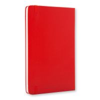 Записная книжка Moleskine Classic (в линейку) в твердой обложке, Pocket (9x14см), красный