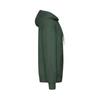 Толстовка "Hooded Sweat", темно-зеленый_2XL, 80% х/б, 20% п/э, 280 г/м2