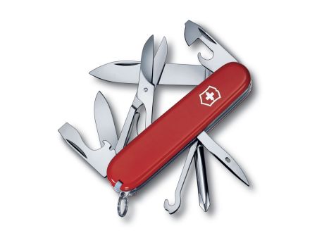 Нож перочинный VICTORINOX Super Tinker, 91 мм, 14 функций, красный