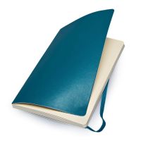 Записная книжка Moleskine Classic Soft (в линейку), Large (13х21см), бирюзовый