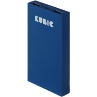 Внешний аккумулятор Kubic PB10X Blue, 10 000 мАч, Soft-touch, синий