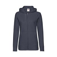 Толстовка без начеса "Ladies Lightweight Hooded Sweat", темно-синий, L, 80% х/б 20% полиэстер, 240 г