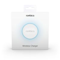 Беспроводное зарядное устройство Rombica  NEO Core Quick c быстрой зарядкой, белый (с лого)