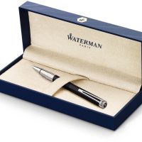 Ручка шариковая Waterman Perspective Black CT M, черный