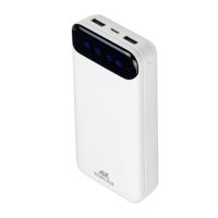 RIVACASE VA2280 (20000mAh) с дисплеем, белый, внешний аккумулятор /24