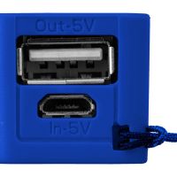 Портативное зарядное устройство Jive, синий