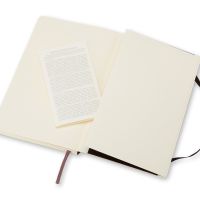 Записная книжка Moleskine Classic Soft (в клетку), Large (13х21см), черный